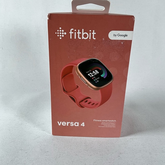 Fitbit Versa 4 Fitness Smartwatch with Daily Readiness GPS 24/7 Heart Rate